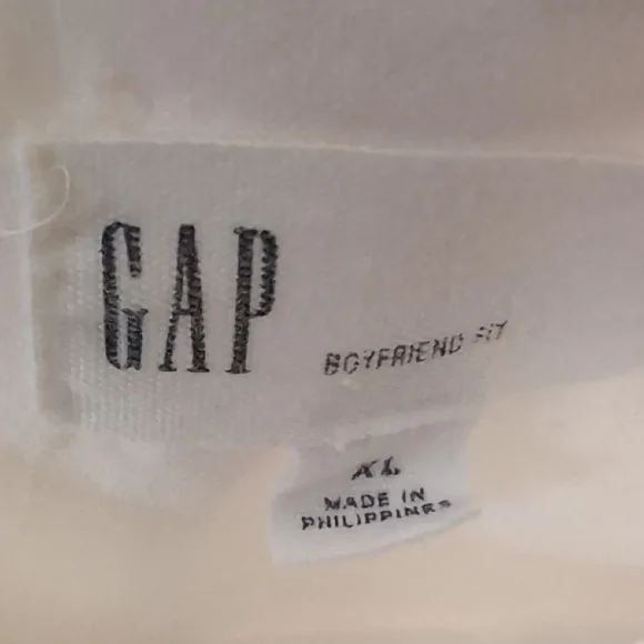 GAP Women's White Casual Button Down Shirt - Picture 2 of 10